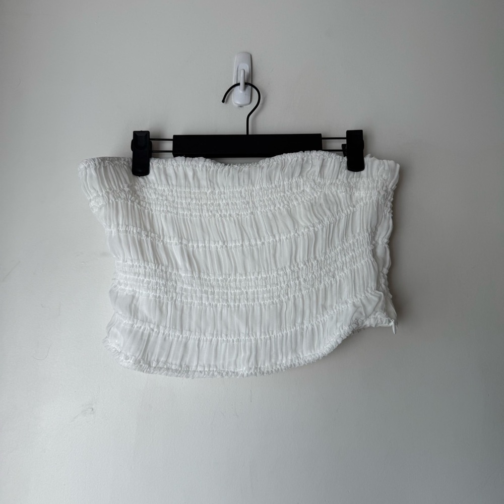 Princess Polly Lelande White Tube Top 6